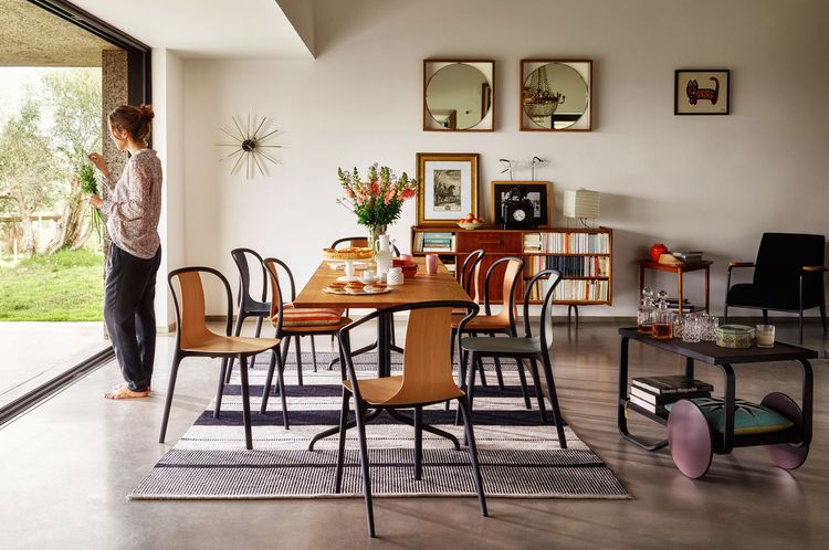 Vitra Belleville Chair Official, English Country Dining Room Chairs Singapore