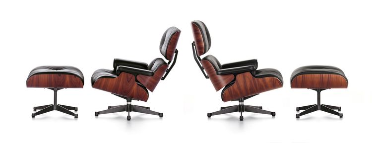 Vitra Lounge Chair Official, Eames Leather Lounge Chair
